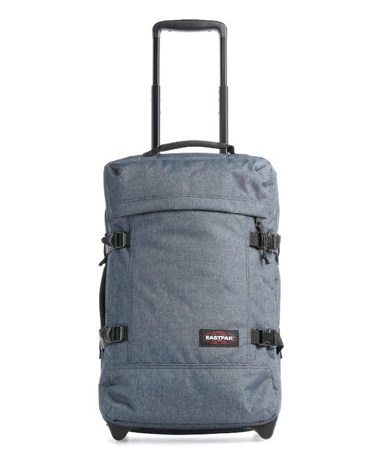 EASTPAK Trolley/Rucksack STRAPVERZ S mit TSA, Handgepäck dreifach denim - Handgepäck