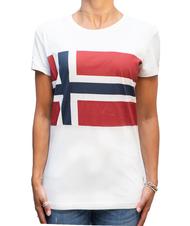 NAPAPIJRI SALDIERA BONE Damen T-Shirt aus Baumwolle - T-Shirts und Tops f&uuml;r Damen