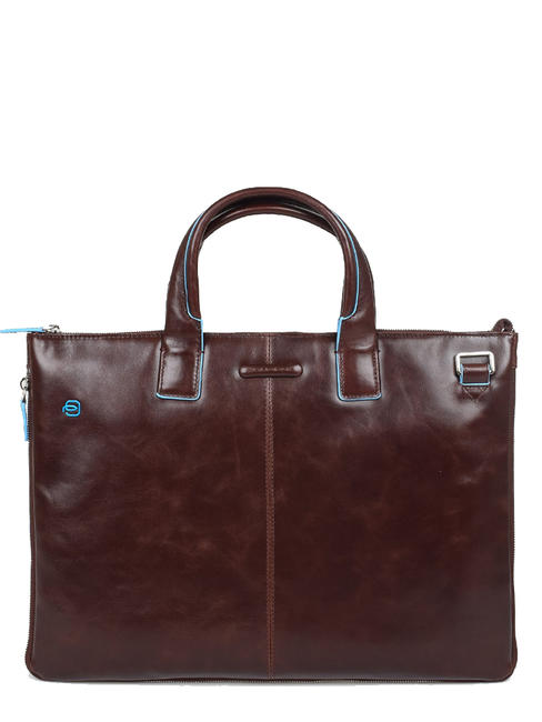 PIQUADRO Ordner BLUE SQUARE, 15,6" PC-Halter, erweiterbar MAHAGONI - Arbeitstaschen