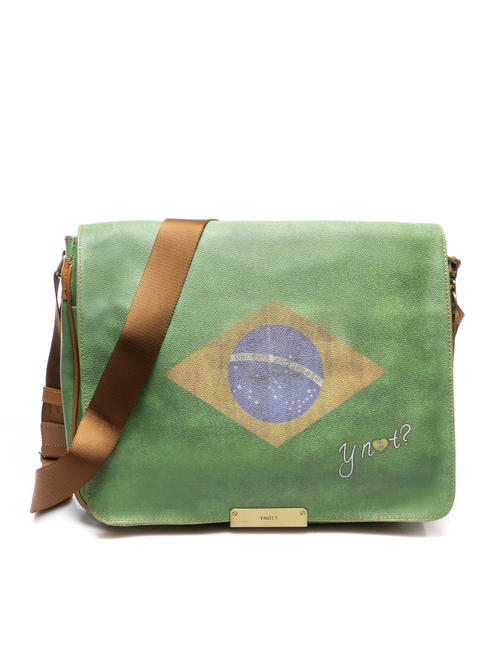 YNOT flag vintage Schultertasche Schultertasche BRASILIEN - Damentaschen
