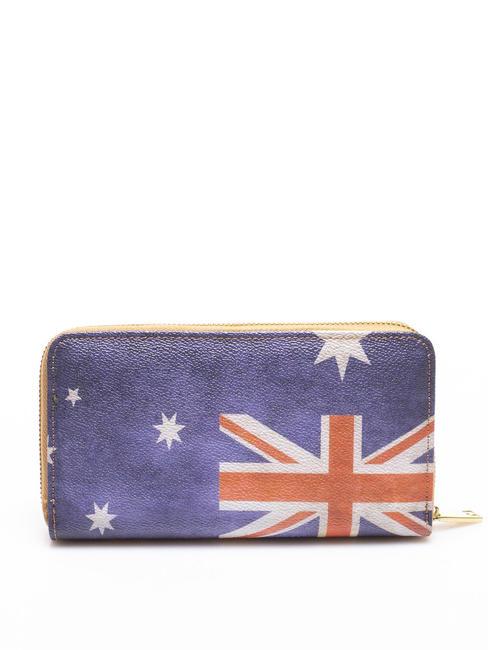 YNOT flag vintage Geldbörsemitzip Brieftasche mit Reißverschluss Australien - Brieftaschen Damen