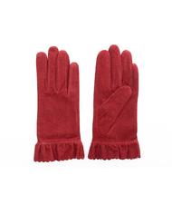 TOSCA BLU Handschuhmitrouche in suede  Burgund - Handschuhe - 1