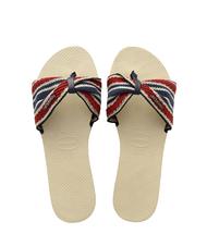 HAVAIANAS YOU SAINT TROPEZ FITA Sandalen Beige - Damenschuhe - 1