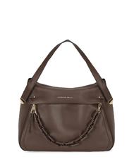 TOSCA BLU POLLICINO Tasche mit Schulterriemen aus Leder BRAUN - Damentaschen - 1