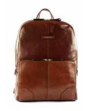 THE BRIDGE VESPUCCI Laptop-Rucksack aus Leder - PC-Rucksäcke