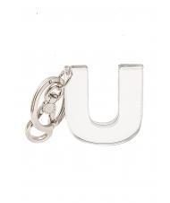 COCCINELLE LETTERA U Schlüsselanhänger aus Plexiglas und Metall - Schlüsselanhänger und Schlüsseletuis