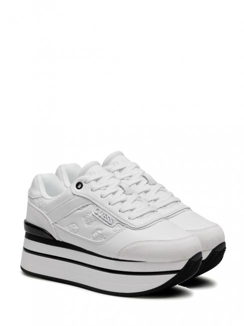 GUESS HANSIN High Sneakers Weiß - Damenschuhe
