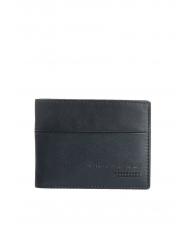 PIQUADRO URBAN Horizontale Geldb&ouml;rse aus Leder Blau - Brieftaschen Herren - 1