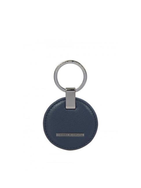PORSCHE DESIGN CIRCLE Schlüsselanhänger aus Leder Blau - Schlüsselanhänger und Schlüsseletuis