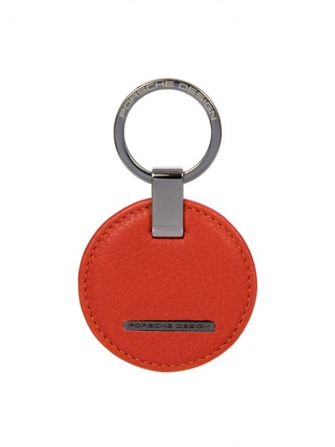 PORSCHE DESIGN CIRCLE Schlüsselanhänger aus Leder Burgund - Schlüsselanhänger und Schlüsseletuis