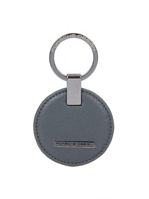 PORSCHE DESIGN CIRCLE Schlüsselanhänger aus Leder GRAU - Schlüsselanhänger und Schlüsseletuis