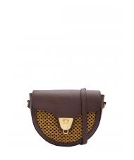 COCCINELLE BEAT Paglia Mini-Schultertasche Schokolade / Karamell - Damentaschen - 1