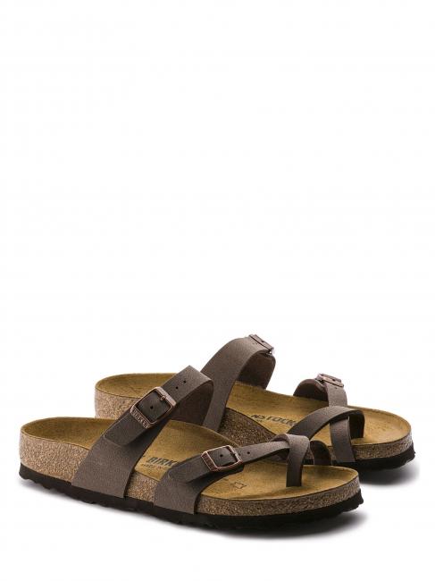 BIRKENSTOCK MAYARI BIRKO-FLOR Flip-Flop-Sandale Mokka - Schuhe Unisex