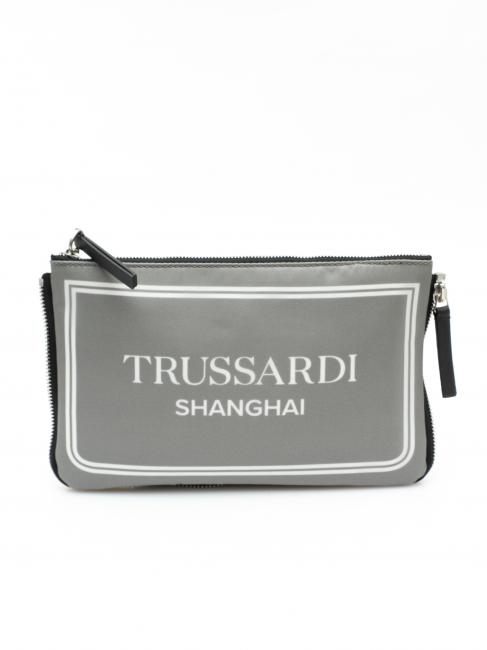 TRUSSARDI CITY POCKET Handtasche Shanghai-Grau - Damentaschen