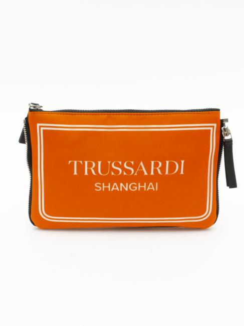 TRUSSARDI CITY POCKET Handtasche Shanghai-Orange - Damentaschen