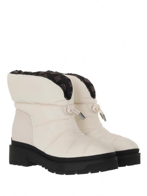 GUESS leeda stivaletto 4,3cm Padded ankle boots CREME - Damenschuhe