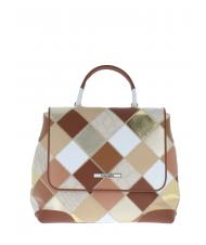BRACCIALINI PATCH Handtasche, mit Schultergurt BEIGE - Damentaschen - 1