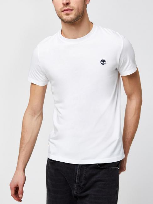 TIMBERLAND SS DUNRIVER CREW Baumwoll t-shirt Weiß - Herren-T-Shirts