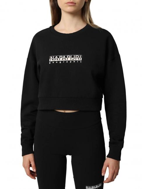 NAPAPIJRI B-BOX CROPPED Sweatshirt mit Rundhalsausschnitt schwarz 041 - Sweatshirts Damen
