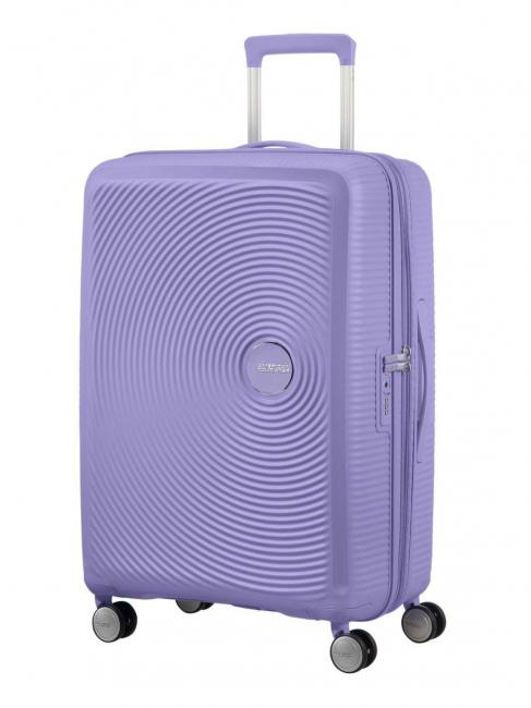 AMERICAN TOURISTER SOUNDBOX SPINNER Mittlerer Trolley, erweiterbar Lavendel - Harte Trolleys