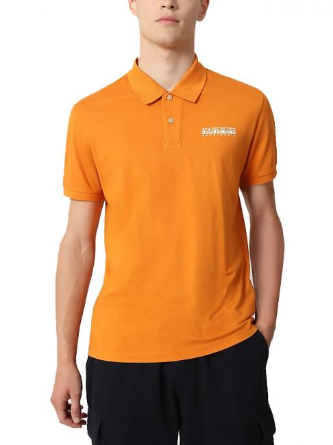 NAPAPIJRI EBEB Poloshirt aus Baumwolle Wüste Ocker - Herren-Polo-Shirts/Herren-Polo-Shirt/Herrenpoloshirt/Herrenpoloshirts