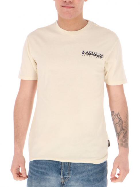 NAPAPIJRI S-LATEMAR Baumwoll t-shirt Weißkappe grau - Herren-T-Shirts