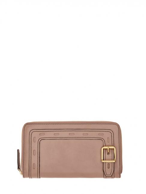 THE BRIDGE CALIMALA Ledergeldbörse Vintage-Rosé / Gold - Brieftaschen Damen