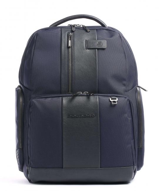 PIQUADRO BRIEF 2 Fastcheck-Rucksack für PC15,6 " Blau - PC-Rucksäcke