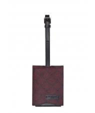 TRUSSARDI MONOGRAM Architectural T&uuml;radresse rot schwarz - Reisezubeh&ouml;r - 1