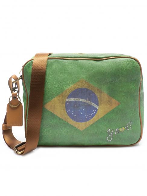 YNOT FLAG VINTAGE Schultertasche BRASILIEN - Damentaschen