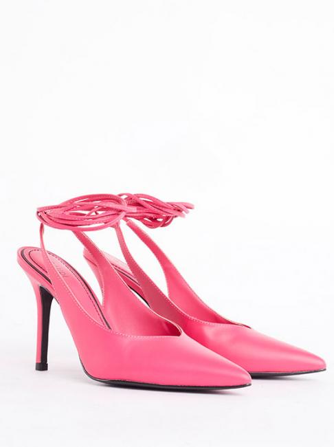 GAUDÌ VANESSA Slingback-Schuh aus Leder mit Schnürsenkeln Blase - Damenschuhe