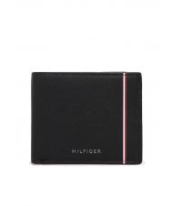 TOMMY HILFIGER TH COMMUTER Ledergeldb&ouml;rse Schwarz - Brieftaschen Herren - 1