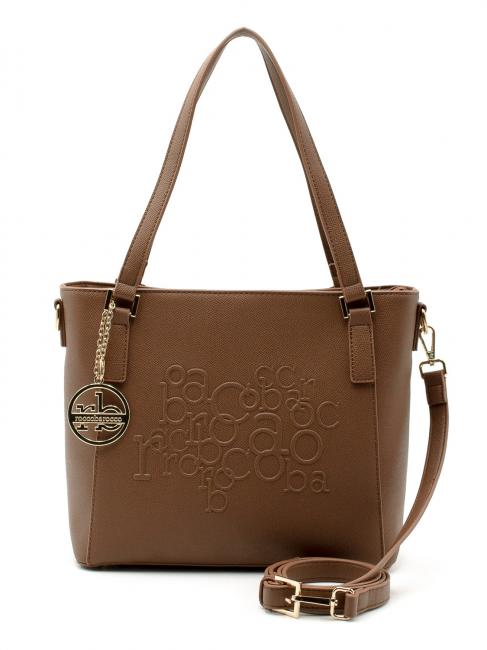 ROCCOBAROCCO CIRCE Einkaufstasche mit Schultergurt Braun - Damentaschen
