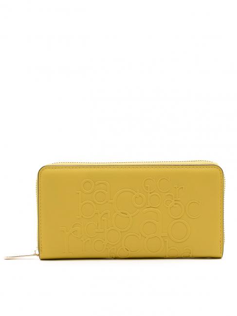 ROCCOBAROCCO MOLLY Großes Portemonnaie mit Reißverschluss gelb - Brieftaschen Damen