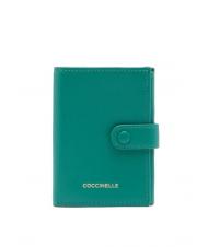 COCCINELLE EASY POCKET Portemonnaie aus strukturiertem Leder - Brieftaschen Damen