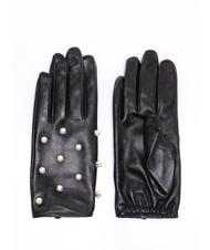 TOSCA BLU Handschuhmitperle Handschuhe Schwarz - Handschuhe - 1