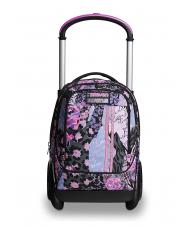 SEVEN 7.1 TYRE Rosegrowe Girl Abnehmbarer Trolley-Rucksack - Rucks&auml;cke mit Trolleyfunktion