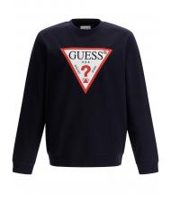 GUESS AUDLEY Sweatshirt mit Dreieck-Logo smartblue - Sweatshirts Herren - 1