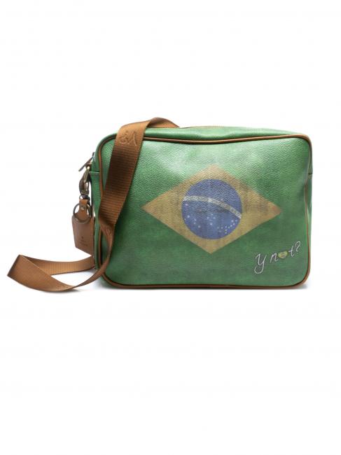 YNOT FLAG VINTAGE Schultertasche für Reporter BRASILIEN - Damentaschen