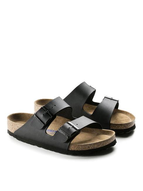 BIRKENSTOCK ARIZONA BIRKO-FLOR Pantoffel-Sandale Schwarz - Schuhe Unisex