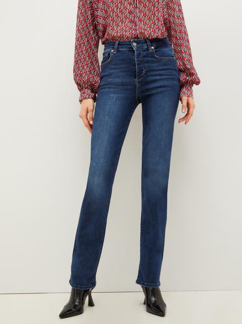 LIUJO AUTHENTIC Straight Damen-Jeans den.blue top authent - Damenjeans
