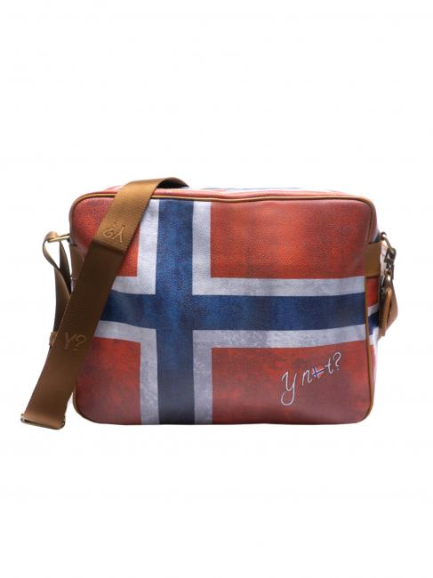 YNOT FLAG VINTAGE Mittlere Umhängetasche Norwegen - Damentaschen