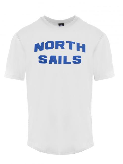 NORTH SAILS LOGO Baumwoll t-shirt Weiß - Herren-T-Shirts