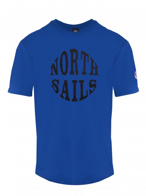 NORTH SAILS ROUND LOGO Baumwoll t-shirt blautte - Herren-T-Shirts