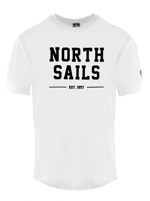 NORTH SAILS EST 1997 Baumwoll t-shirt Weiß - Herren-T-Shirts