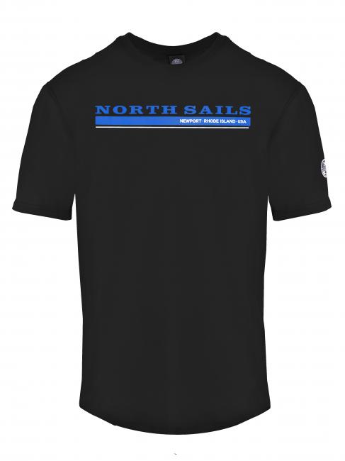 NORTH SAILS NEWPORT Baumwoll t-shirt Schwarz - Herren-T-Shirts