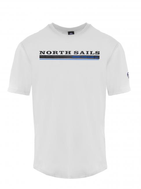 NORTH SAILS NEWPORT Baumwoll t-shirt Weiß - Herren-T-Shirts