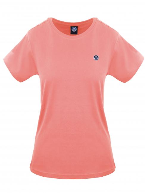 NORTH SAILS ESSENTIAL Baumwoll t-shirt Rose - T-Shirts und Tops für Damen