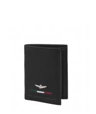 AERONAUTICA MILITARE FIGHTER Vertikale Brieftasche aus Leder - Brieftaschen Herren