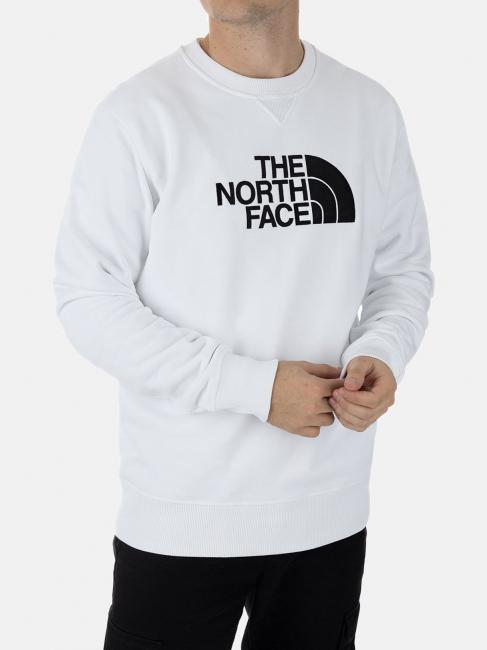 THE NORTH FACE DREW PEAK Sweatshirt mit Rundhalsausschnitt tnf weiß / tnf schwarz - Sweatshirts Herren